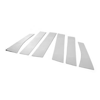 Couvre montants de porte en acier inoxydable (6 pcs) Mitsubishi ASX 2010-2023 photo 3