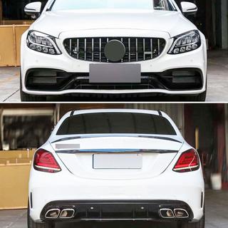 Kit carrosserie avec diffuseur (design AMG C63 2018-2021) Mercedes C-сlass W205 2014-2021 photo 3