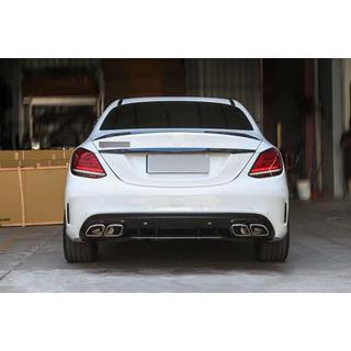 Kit carrosserie avec diffuseur (design AMG C63 2018-2021) Mercedes C-сlass W205 2014-2021 photo 4