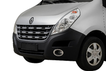 Renault Master 2011-2023 Caches antibrouillard Carmos (2 pcs, inox) photo 3