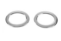 Renault Master 2011-2023 Caches antibrouillard Carmos (2 pcs, inox) photo 2