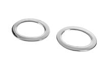 Renault Master 2011-2023 Caches antibrouillard Carmos (2 pcs, inox) photo 4