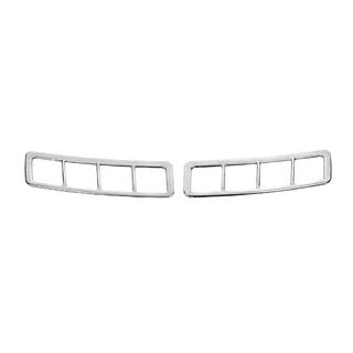 Caches de ventilation de capot (2 pcs) inox Carmos photo 1