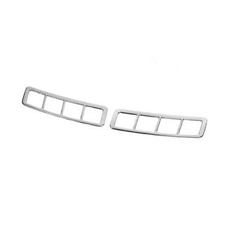Caches de ventilation de capot (2 pcs) inox Carmos photo 2