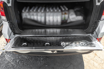 Toyota Land Cruiser 200 2007-2021 Kit d'inserts de coffre en acier inoxydable photo 7