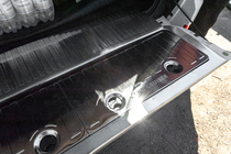 Toyota Land Cruiser 200 2007-2021 Kit d'inserts de coffre en acier inoxydable photo 9
