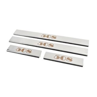 Seuils de porte Carmos (4 pcs, inox) Peugeot 508 2010-2018 photo 2