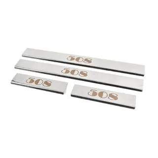 Seuils de porte Carmos (4 pcs, inox) photo 2