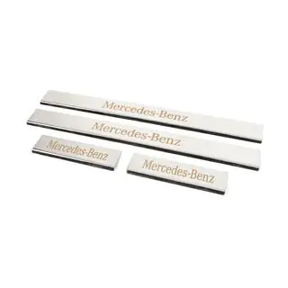 Seuils de porte Carmos (4 pcs, inox) photo 2
