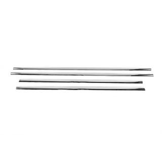 Encadrement de vitres inox (4 pcs) photo 2