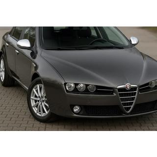 Couvre-Rétroviseurs (2 pcs, Acier Inoxydable) Carmos Alfa Romeo 159 2005–2011 photo 1