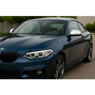 Couvre-Rétroviseurs (2 pcs, Acier Inoxydable) Carmos BMW 2 Series F22/F23 2014-2021 photo 3