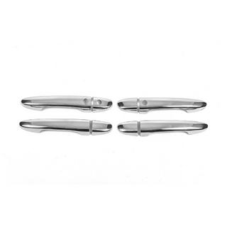 Couvre-poignées de Porte Chromés (4 pcs, Acier Inoxydable) photo 2