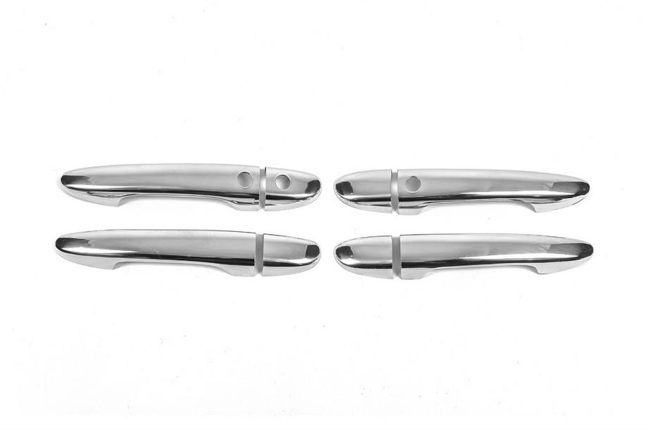 Mazda CX-9 2017- Couvre-poignées de Porte Chromés (4 pcs, Acier Inoxydable) Photo 2