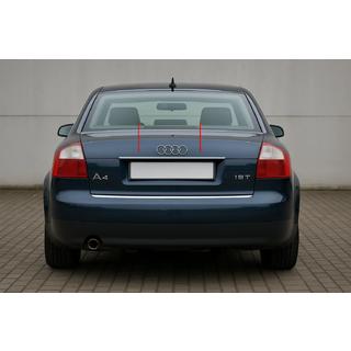 Encadrement au-dessus de la plaque (Carmos inox) V-2 Audi A4 B6 2000-2004 photo 1