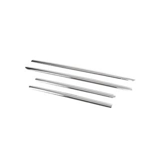 Encadrement Exterieur de Vitres Acier Inoxydable (Sedan, 4 pcs) Renault Symbol 1999-2008 photo 4