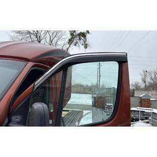 Déflecteurs de Vitres (2 pcs, EuroCap, Chrome) photo 1