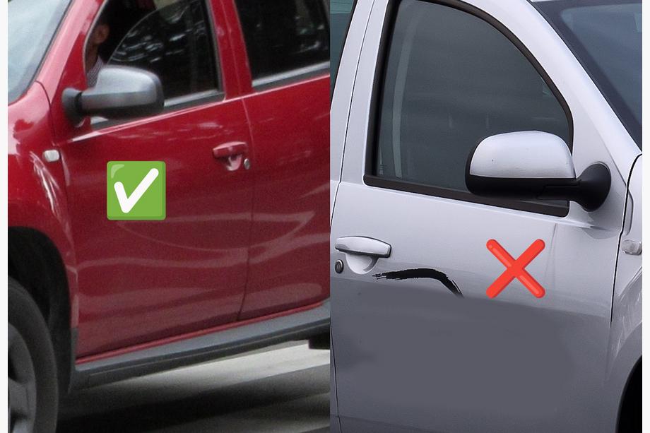 Dacia Duster 2008-2018 Coques de Rétroviseurs V-3 (2 pcs, Inox) Image