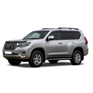 Déflecteurs de vitres avec moulure chromée Niken Luxury (6 pcs) Toyota Land Cruiser Prado 150 2009-2023 photo 1