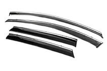 Volkswagen ID.4 2020- Deflecteurs de Vitres avec Moulure Chromee Niken Luxury (4 pcs) photo 3