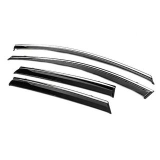 Deflecteurs de Vitres avec Moulure Chromee Niken Luxury (4 pcs) photo 3