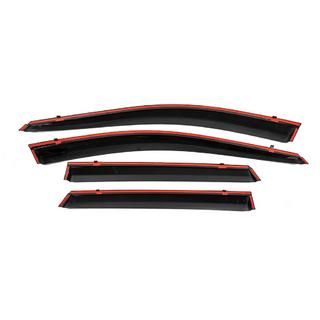 Deflecteurs de Vitres avec Moulure Chromee Niken Luxury (4 pcs) photo 4