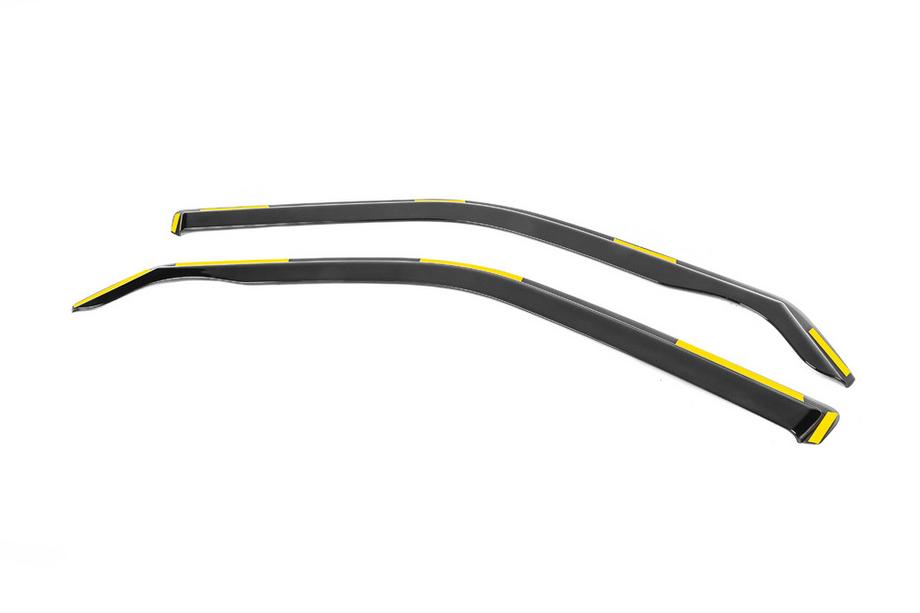 Volkswagen T5 2010-2015 Déflecteurs de vent à insérer Niken Luxury (2 pcs) Photo 3