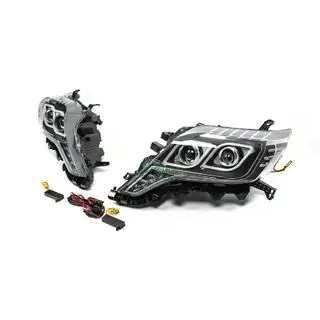 Phares avant FullLED (2013-2017, Lot de 2) Toyota Land Cruiser Prado 150 2009-2023 photo 2
