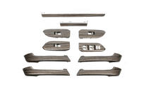Toyota Land Cruiser Prado 150 2009-2023 Kit d'inserts aspect bois foncé photo 1