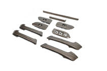 Toyota Land Cruiser Prado 150 2009-2023 Kit d'inserts aspect bois foncé photo 2