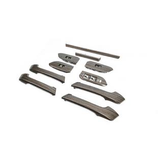 Kit d'inserts aspect bois foncé Toyota Land Cruiser Prado 150 2009-2023 photo 2