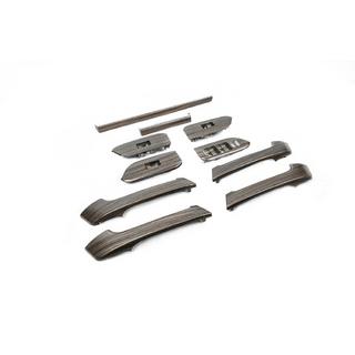 Kit d'inserts aspect bois foncé Toyota Land Cruiser Prado 150 2009-2023 photo 3