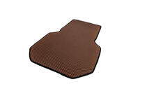 Tesla Model S 2012– Tapis de coffre avant EVA (2WD, 2012-2021, Marron) photo 2