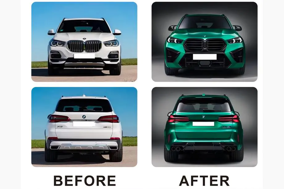 BMW X5 G05 2019–2026 Kit carrosserie facelift vers X5M F95 LCI Photo 2