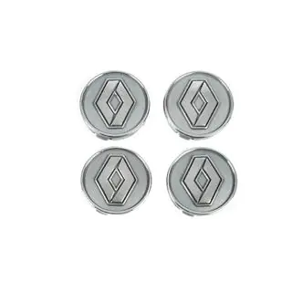 Enjoliveurs de jante gris ren60tur-sir (59mm à 55mm, 4 pcs) photo 2