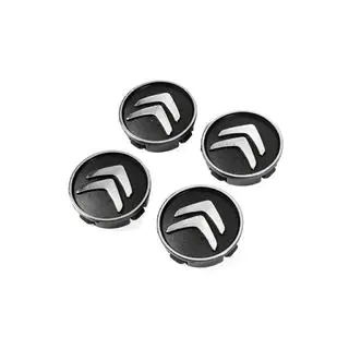 Enjoliveurs de jante noirs cit5955tur-bl (59mm à 55mm, 4 pcs) photo 2