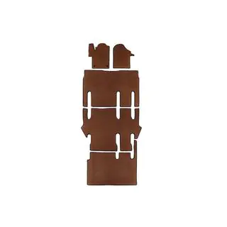 Tapis de sol EVA V-class ExtraLong 2 latéraux (Retrait uniquement, habitacle complet, Marron) photo 1