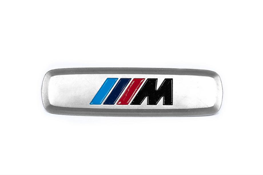BMW Badge en aluminium pour tapis de sol (1 pc) Image