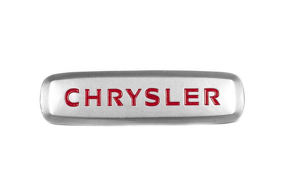 Chrysler Badge en aluminium pour tapis de sol (1 pc) Image
