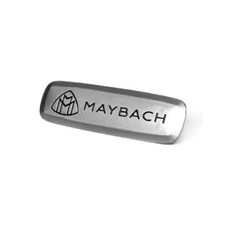 Maybach Insigne en aluminium pour tapis de sol (1pc) photo 2