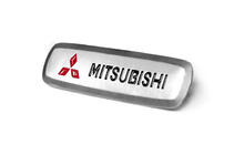 Mitsubishi Badge en aluminium pour tapis de sol (1 pc) photo 2