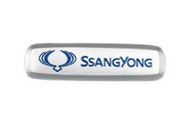 SsangYong Badge en aluminium pour tapis de sol (1 pc) photo 1