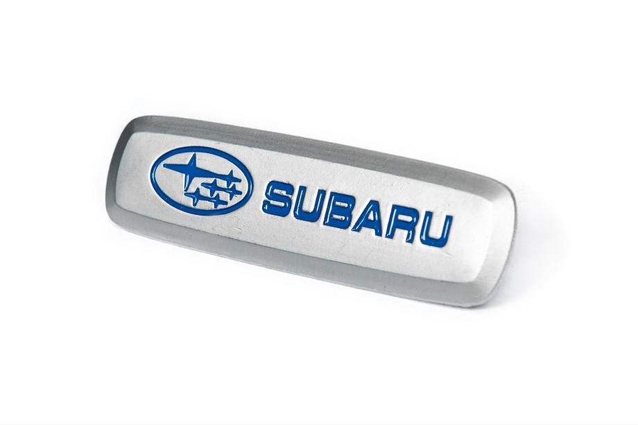 Subaru Badge en aluminium pour tapis de sol (1 pc) Image