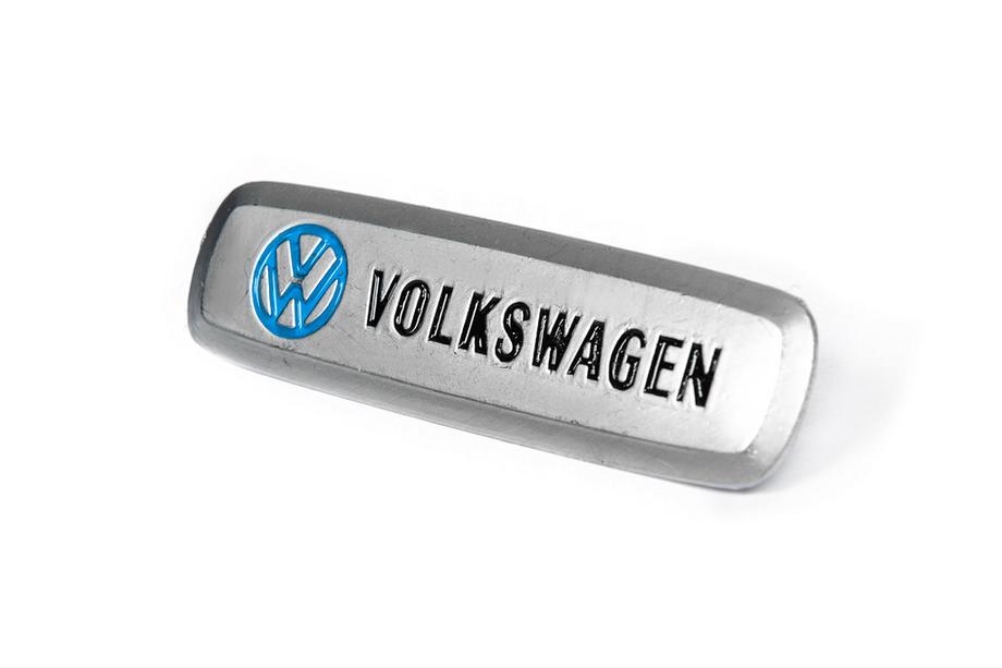 Volkswagen Badge en aluminium pour tapis de sol (1 pc) Photo 2