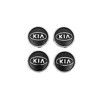 Cabochons de Jante Noirs kia60tur-bl (59mm à 55mm, 4 pcs) photo 2
