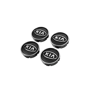 Cabochons de Jante Noirs kia60tur-bl (59mm à 55mm, 4 pcs) photo 1