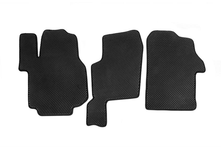 Volkswagen Crafter 2016- Tapis de sol 2016-2023 (3pcs, EVA, Noir) Image