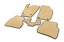 Skoda Fabia 2007-2014 Tapis de sol EVA (Beige) photo 2