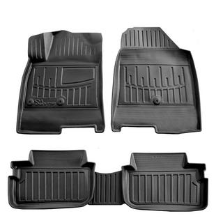 Tapis de sol Stingray 3D (electric) (USA) (5 pcs, Polyuréthane) Hyundai Ioniq 6 2022-