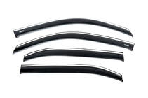 Honda eNS1 2022- Déflecteurs de vitres avec moulure chromée (4 pcs, Niken) photo 2